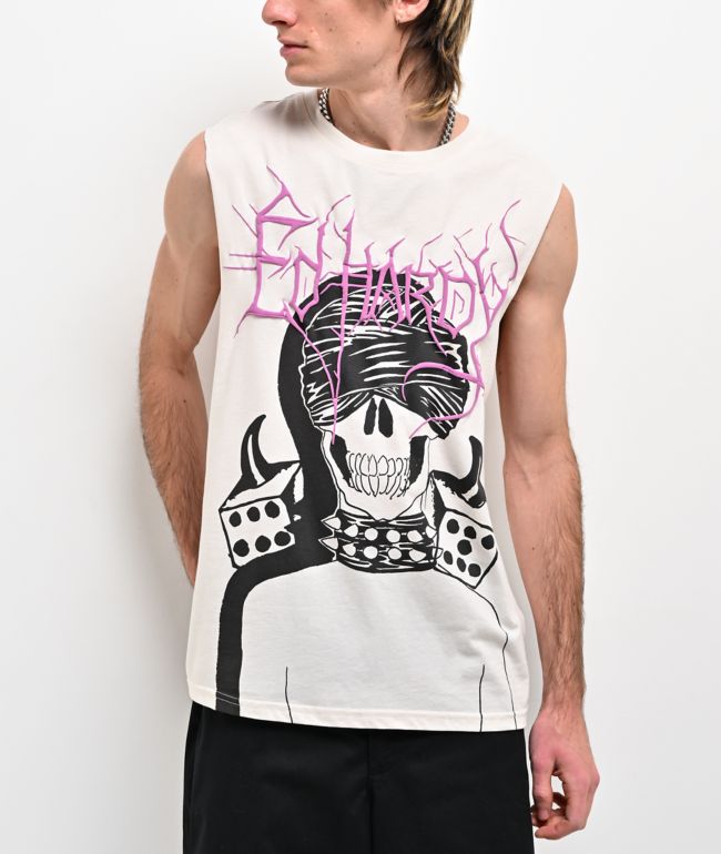 Ed Hardy Skull Top Hat Black Tank Top | Zumiez