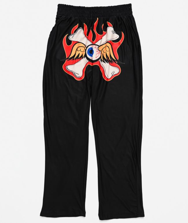 Ninth Hall Stacked Flare Beige Camo Cargo Pants | Zumiez