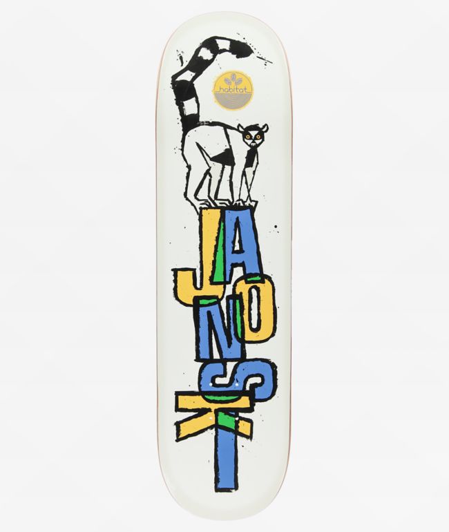 Habitat Janoski Ringtail 8.5" Skateboard Deck - Habitat Skateboards