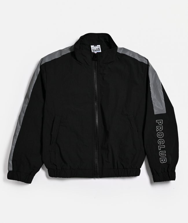 Pro Club Kids Full Court Black Track Jacket - Pro Club