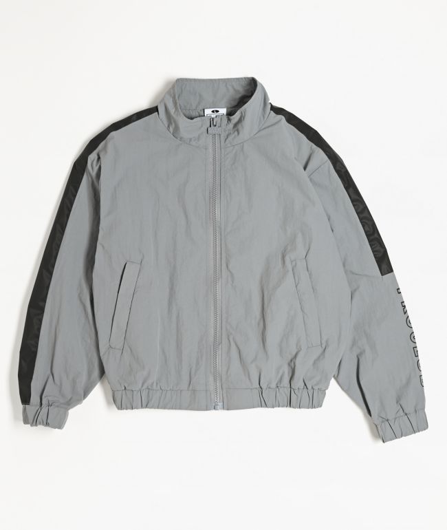 Pro Club Kids Full Court Silver Track Jacket - Pro Club