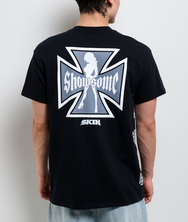 Skin Industries Rumbler Charcoal T-Shirt - Skin Industries
