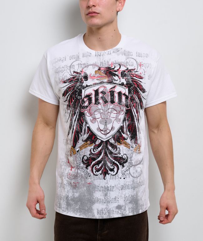 Skin Industries Edge White T-Shirt - Skin Industries