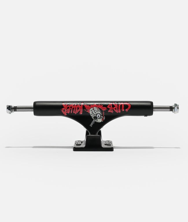 Slappy ST1 Curb Killer II Inverted 9.0" Black Skateboard Truck - Slappy Truck Co.