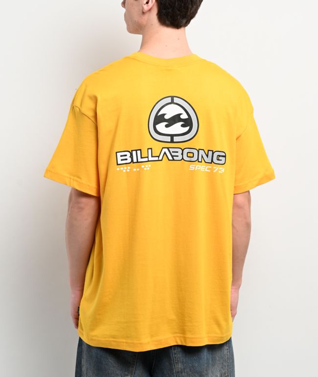 Billabong Bio Wave Yellow T-Shirt - Billabong