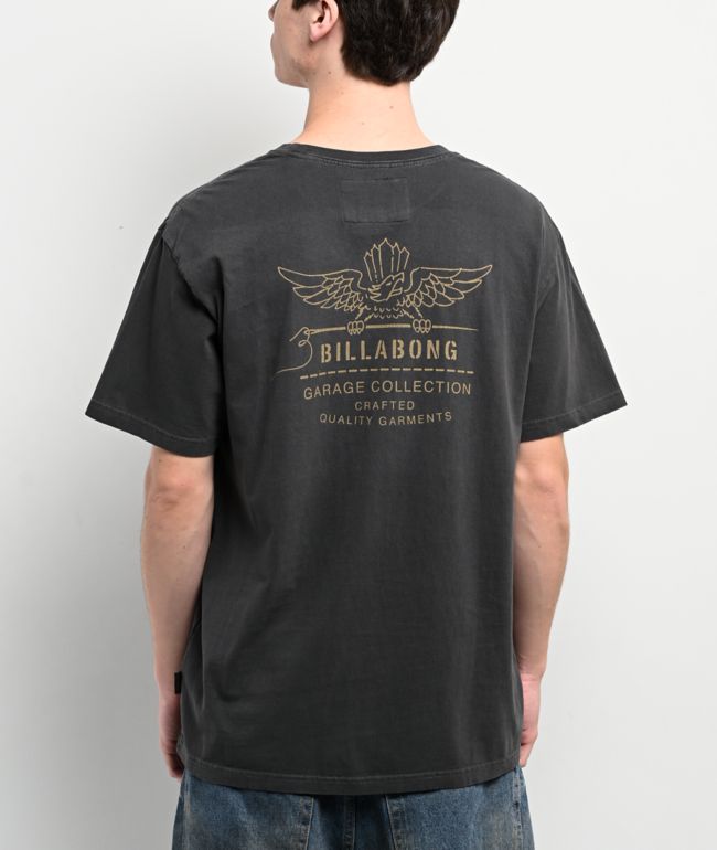 Ninth Hall Fundamentals Black Wash Boxy T-Shirt | Zumiez