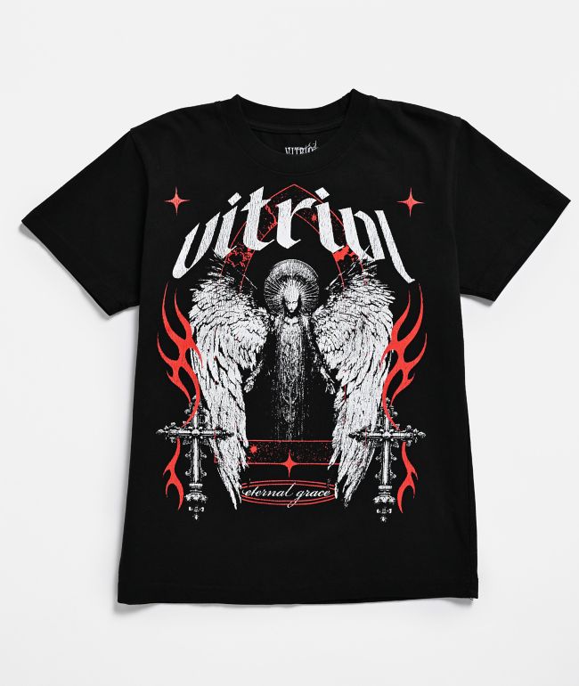Vitriol Kids Eternal Grace Black T-Shirt - Vitriol