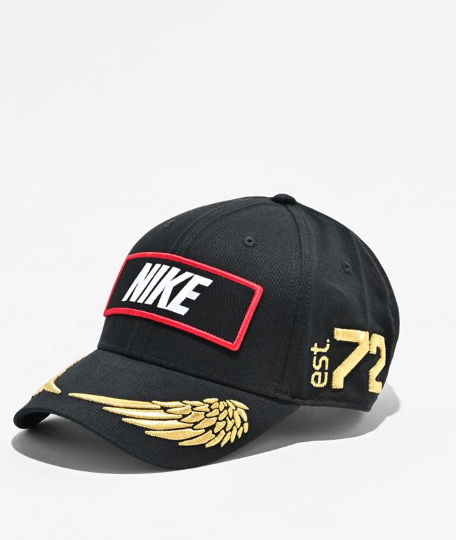 Nike Racing Club Black Strapback Hat - Nike