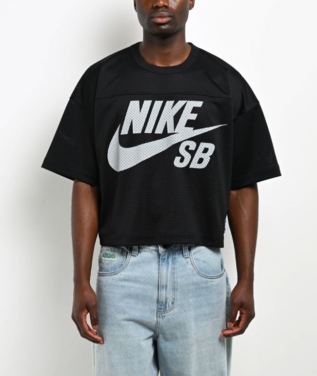 Nike SB Mesh Black Football Jersey - Nike