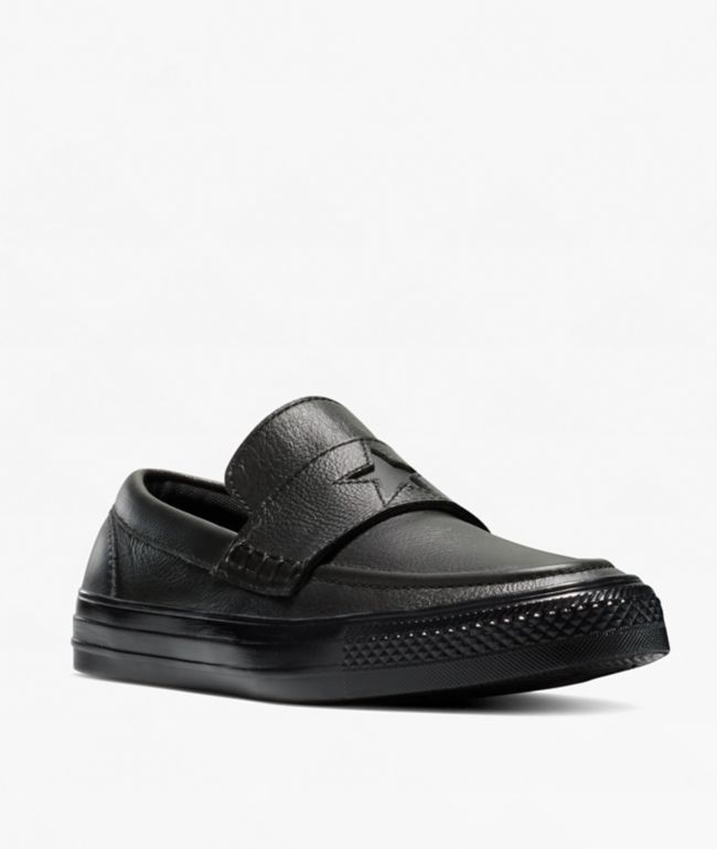 Converse Chuck Taylor All Star Black Loafer Shoes - Converse