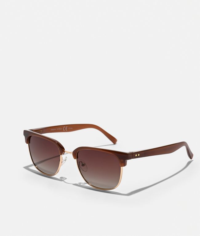 Peepers Houston Brown Polarized Sunglasses - Peepers