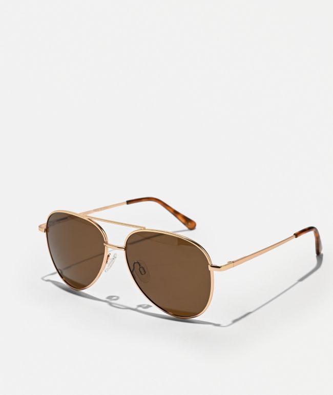 Peepers Ultraviolet Gold Polarized Sunglasses - Peepers