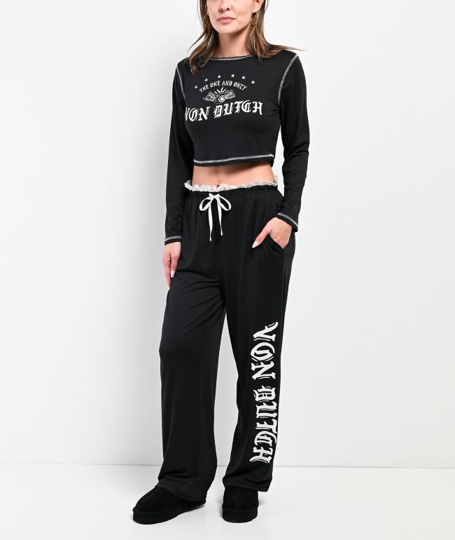 Von Dutch Yummy Black & White Lounge Set - Von Dutch