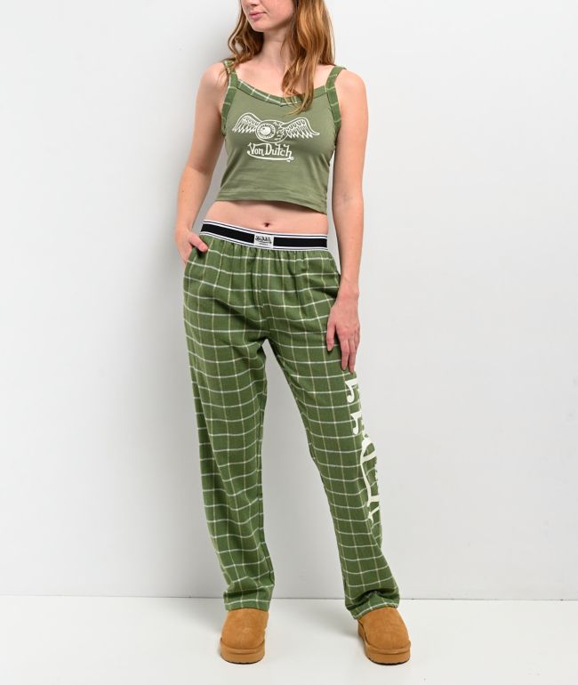 Von Dutch Green Jersey Lounge Set - Von Dutch