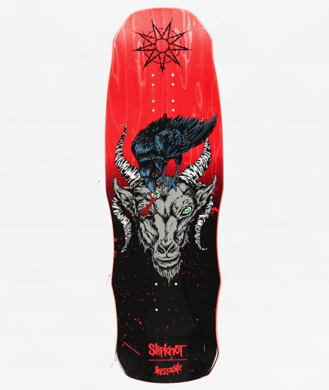 Welcome x Slipknot Spit It Out 9.75" Skateboard Deck - Welcome Skateboards