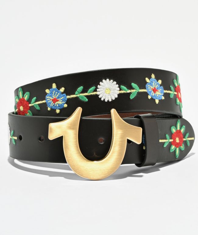 True Religion Gardenia Black Belt - True Religion