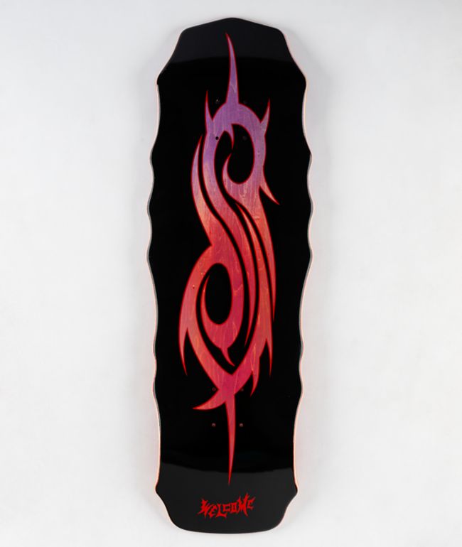 Welcome x Slipknot S Logo 10.0" Skateboard Deck - Welcome Skateboards