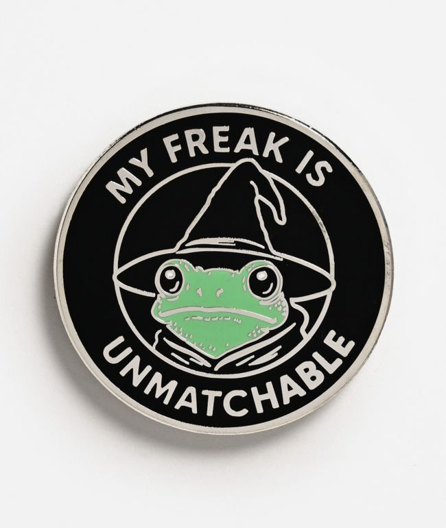 Strike Gently My Freak Is Unmatchable Enamel Pin - Strike Gently