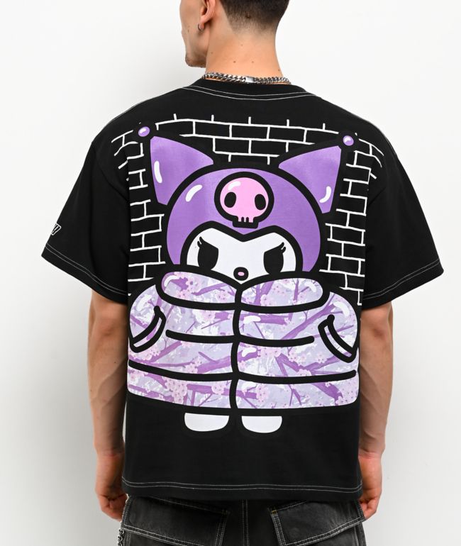Hello Kitty® & Friends | A.LAB Kuromi™ Puffer Black T-Shirt - A.LAB
