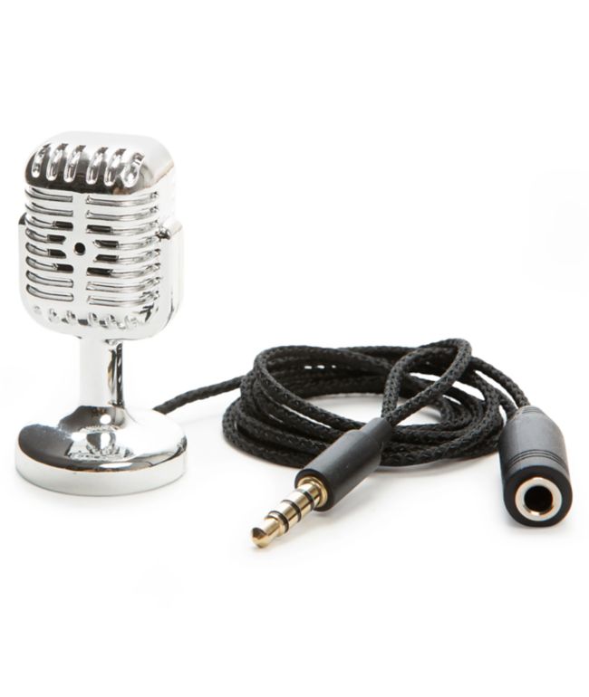 Kikkerland Design Karaoke Mini Microphone - Kikkerland Design