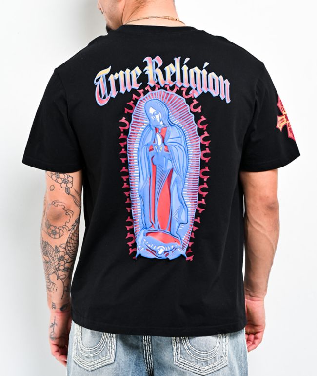 True Religion Guadalupe Black T-Shirt - True Religion