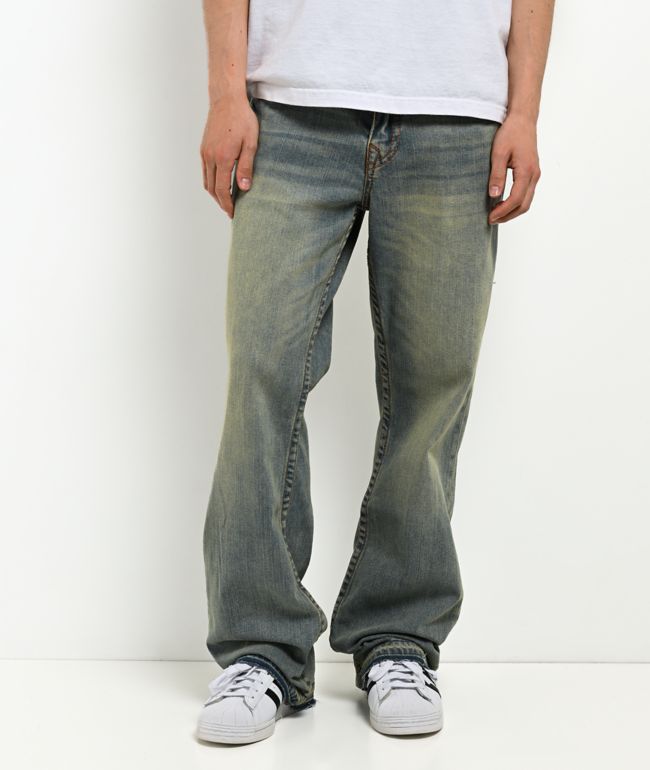 True Religion Billy Big T Blue Wash Bootcut Jeans - True Religion