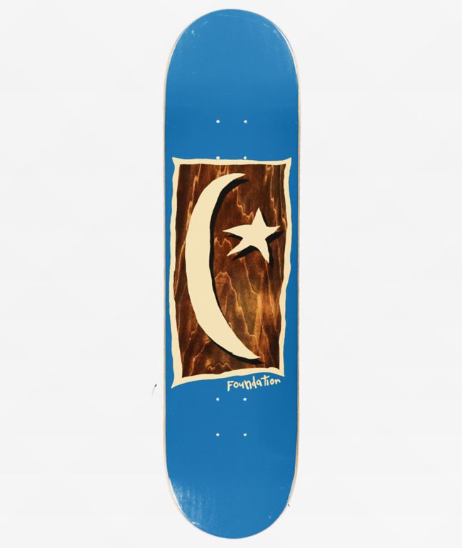Foundation Star And Moon 7.88" Skateboard Deck - Foundation Skateboards