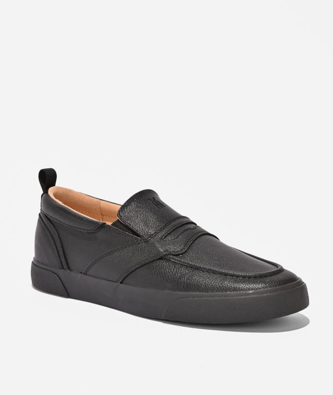Hours Is Yours Cohiba SL30 Matte Black Loafer Skate Shoes - Hours Is Yours