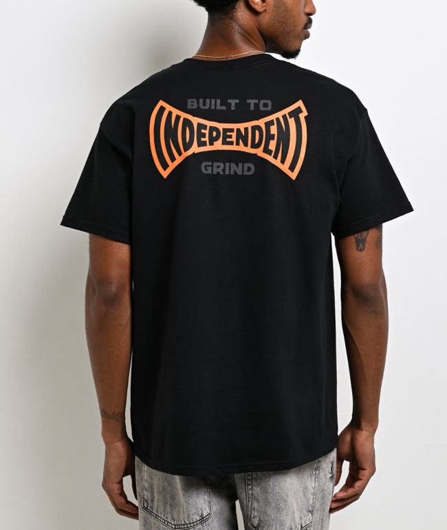 Independent Built To Grind Black T-Shirt - Independent