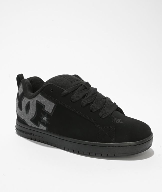 DC Court Graffik Black & Paisley Skate Shoes | Zumiez