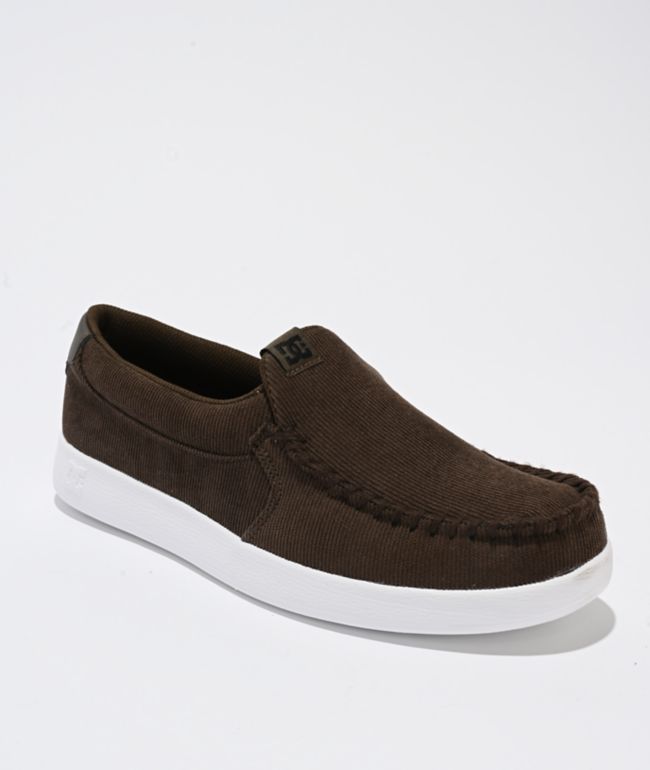 DC Villain 2 Brown & White Shoes - DC