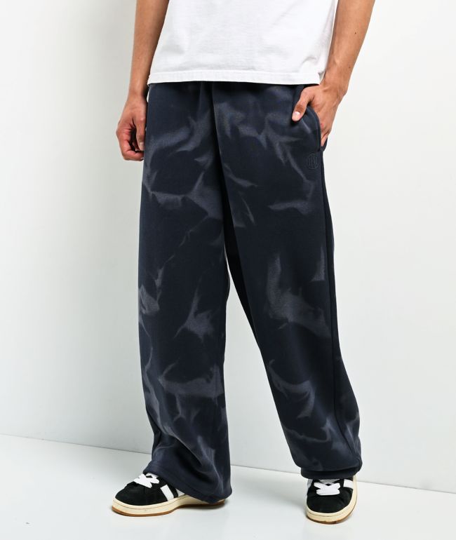Ninth Hall Fundamentals Marble Indigo Wash Sweatpants - Ninth Hall Fundamentals