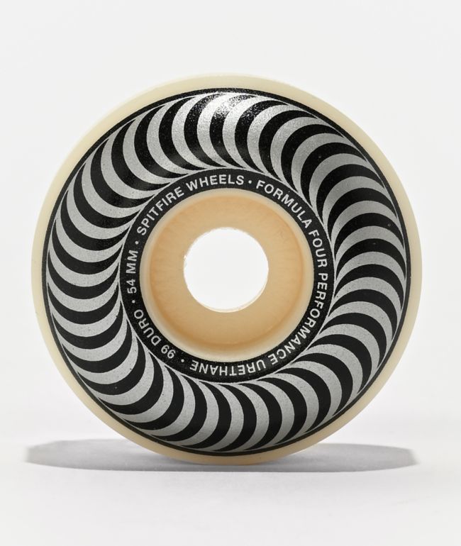 Spitfire Formula Four Classic Black & White 54mm 99a Skateboard Wheels - Spitfire