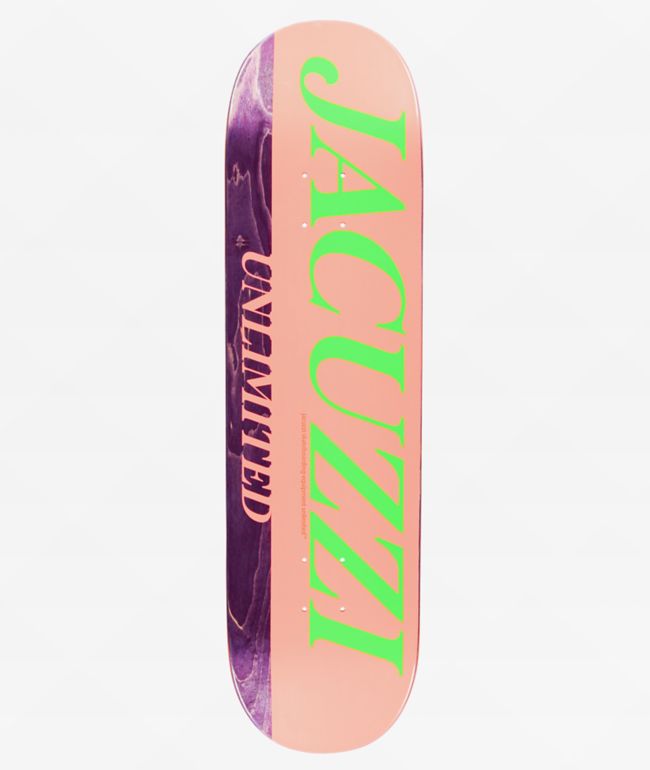 Jacuzzi Flavor Logo 8.5" Skateboard Deck - Jacuzzi