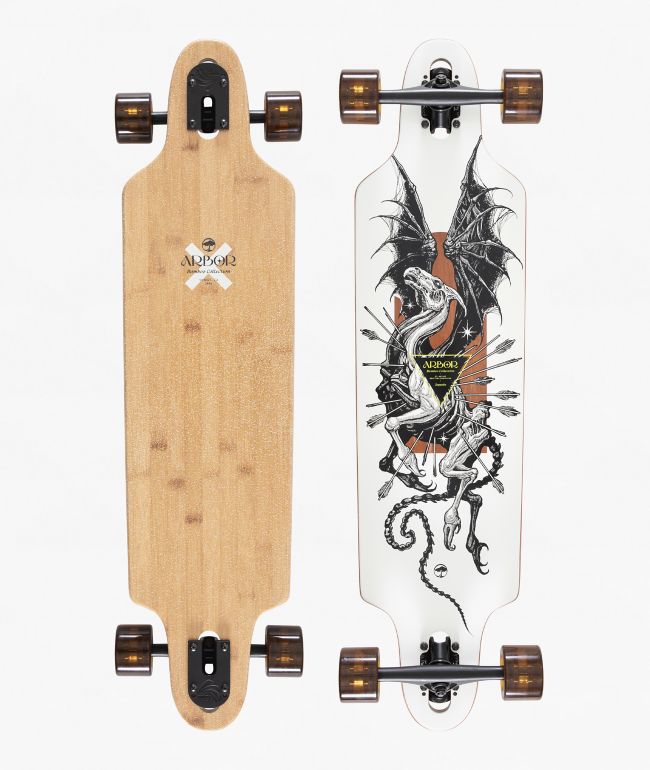 Arbor Zeppelin Darmaeva 36" Drop Through Longboard Complete - Arbor Collective