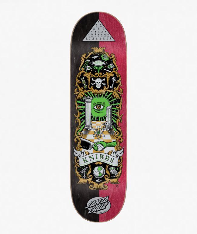 Santa Cruz Knibbs Cryptic 8.5" Skateboard Deck - Santa Cruz Skate