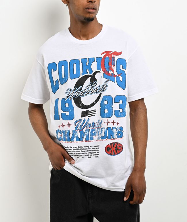 Cookies Champions Only White T-Shirt - Cookies Clothing