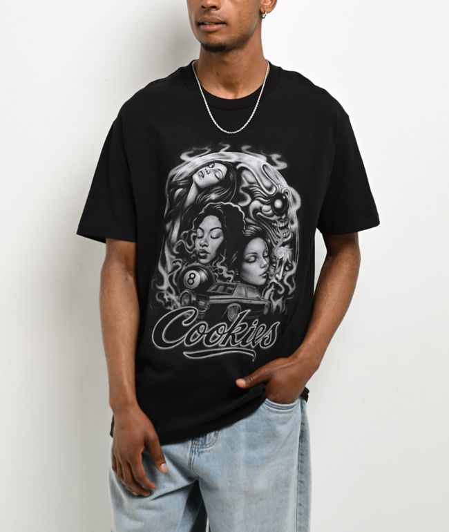 True Religion Torn Black T-Shirt | Zumiez