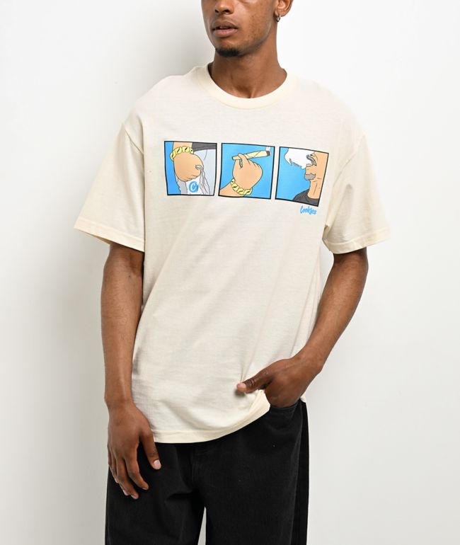 Cookies The Re-Up Natural T-Shirt - Cookies Clothing