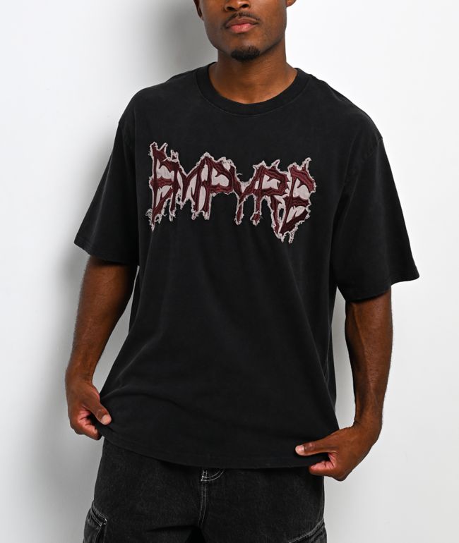 Empyre Bone Forest Black Wash T-Shirt - Empyre
