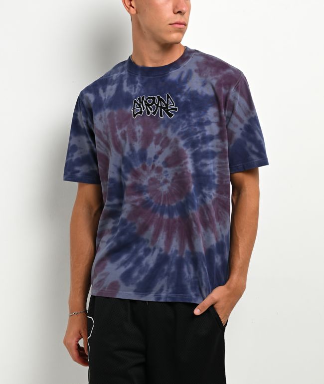 Empyre Spun Out Blue Tie Dye T-Shirt - Empyre