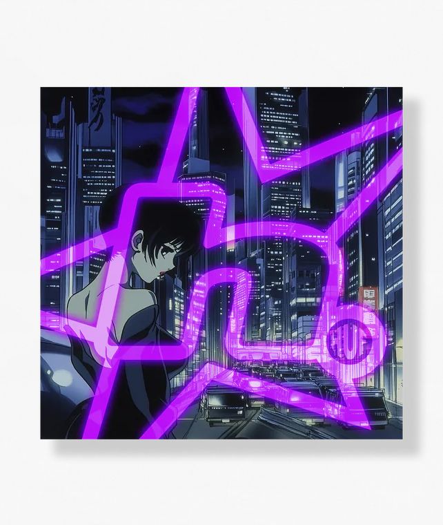 HUF Cyberpunk Sticker - HUF