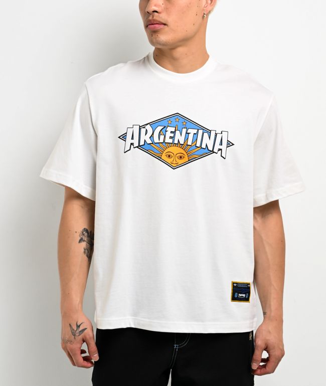 Thrasher x adidas x AFA White T-Shirt - adidas