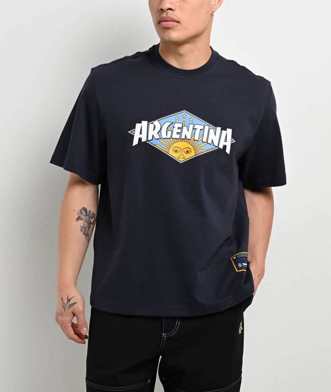 Thrasher x adidas x AFA Navy T-Shirt - adidas