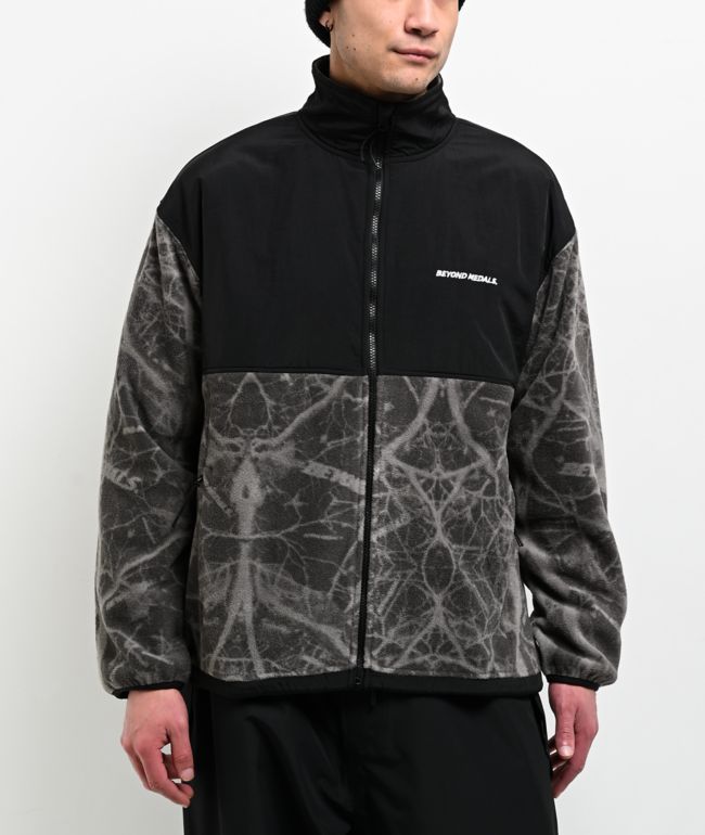 HUF Quake Natural Fleece Zip Jacket | Zumiez