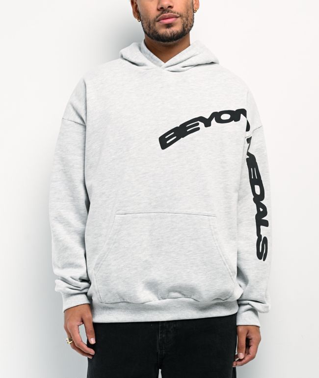 Beyond Medals Puff Grey Hoodie - Beyond Medals