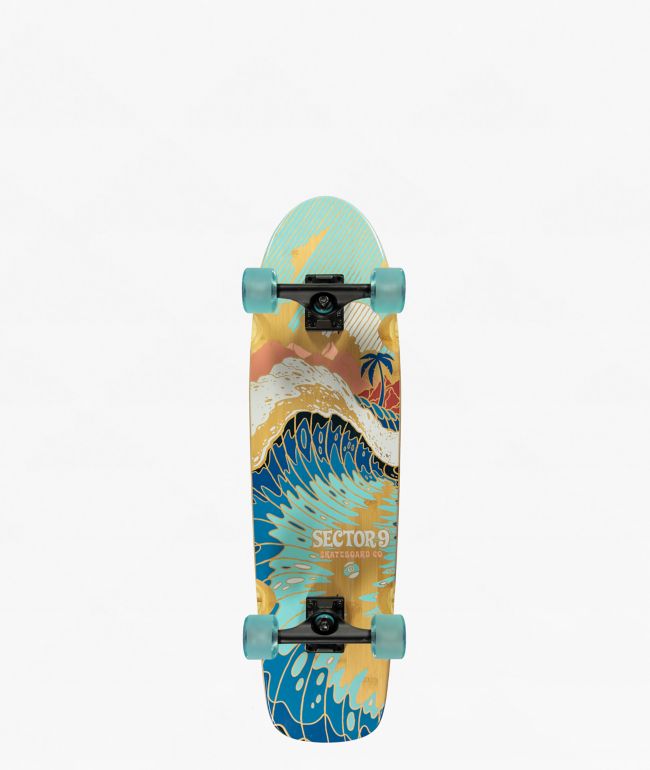 Sector 9 Bamboozler Bora Bora 31.5" Cruiser Skateboard Complete - Sector 9