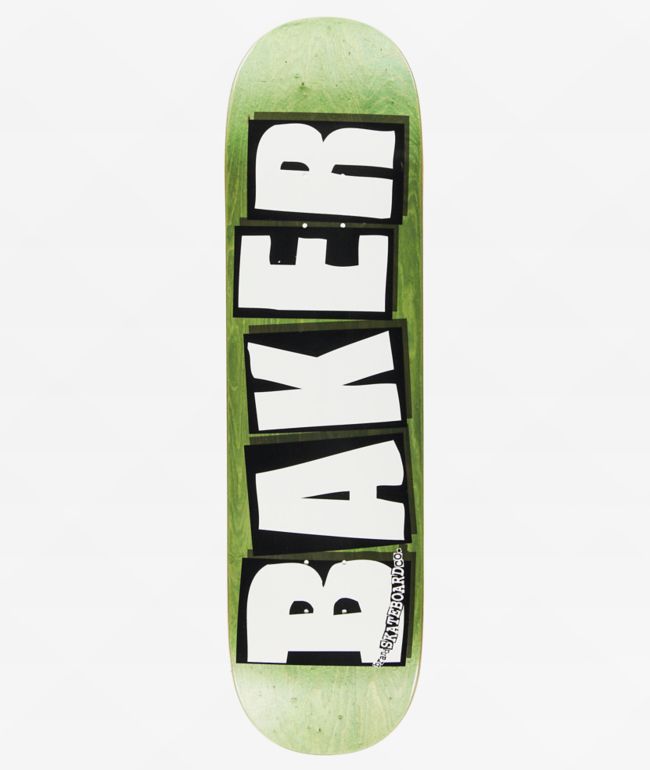 Baker Brand Logo Veneers 8.5" Skateboard Deck - Baker Skateboards