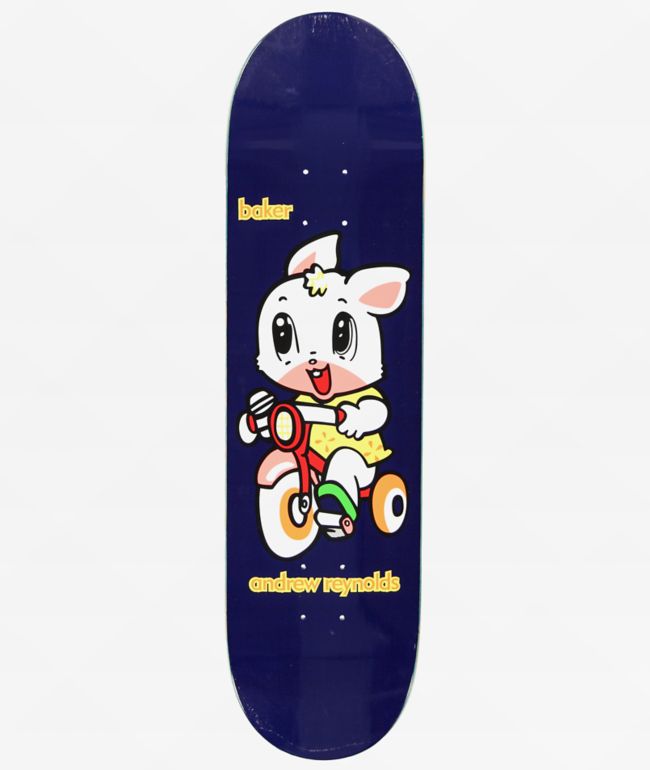 Baker Reynolds Bunny 8.25" Skateboard Deck - Baker Skateboards