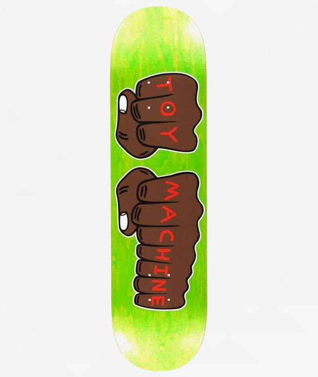 Toy Machine Fists 8.25" Skateboard Deck - Toy Machine